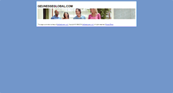 Desktop Screenshot of geunesseglobal.com